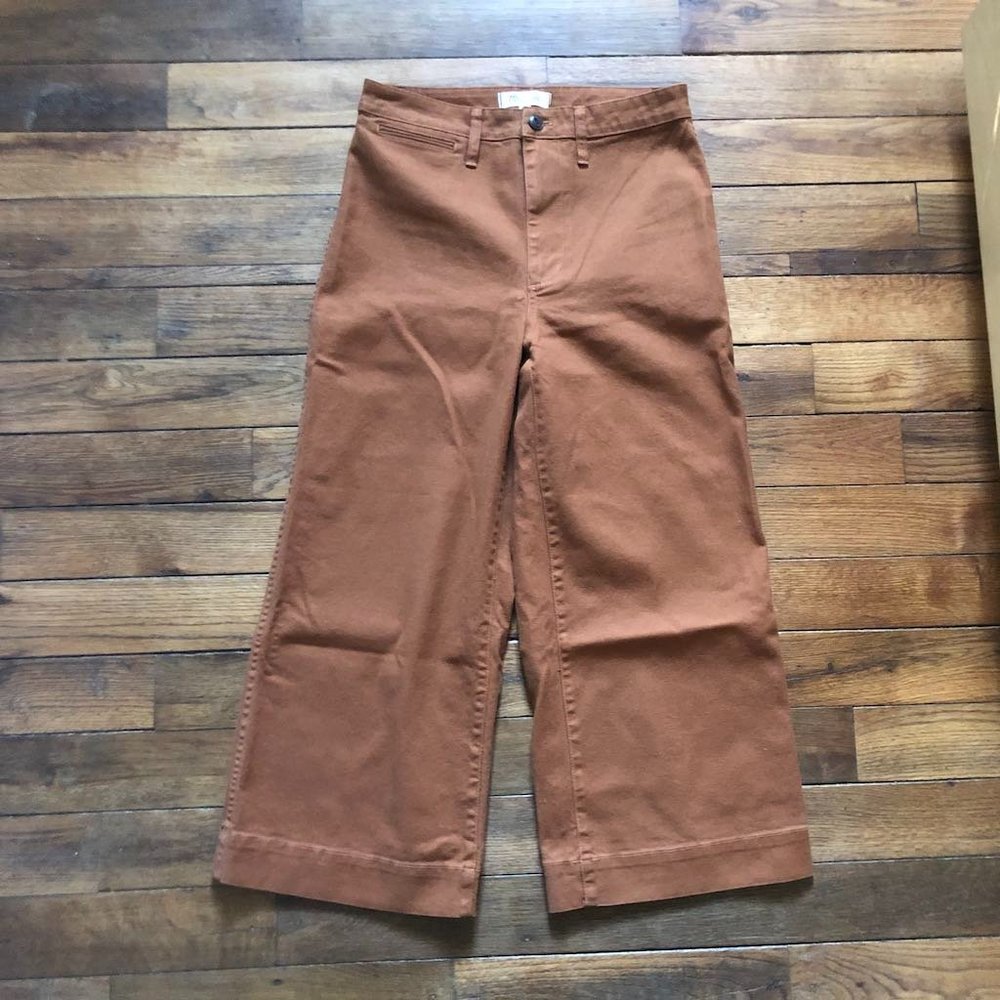 *SALE* Madewell Emmett Wide Leg Crop Pant